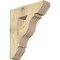Ekena Millwork Funston Slat Rough Sawn Bracket, Douglas Fir, 6"W x 24"D x 28"H BKT06X24X28FST06RDF - alternate 1